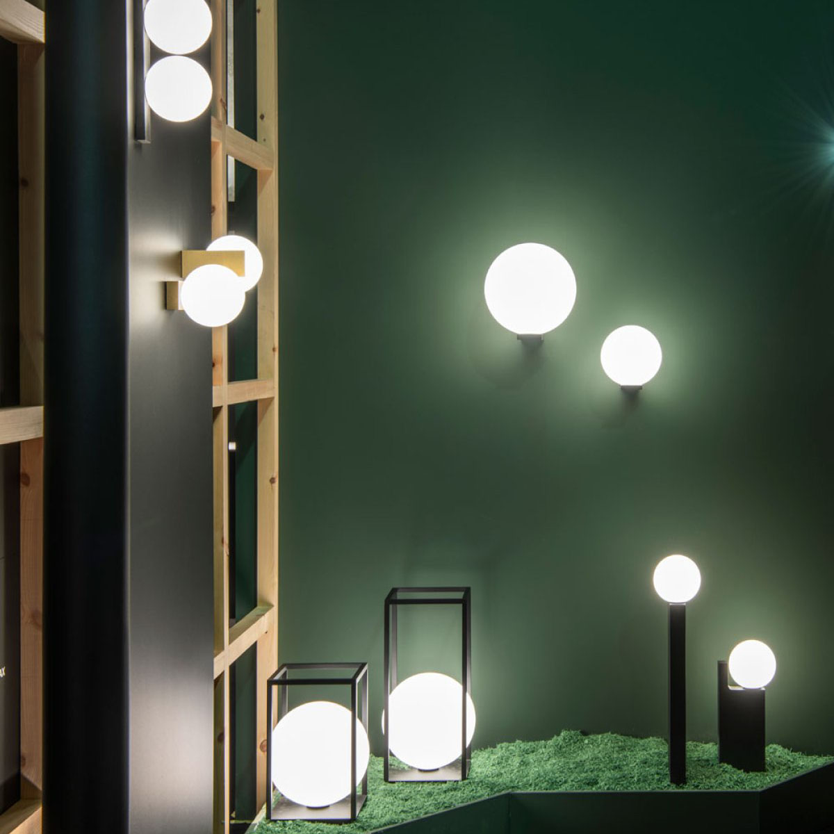 OONO W S 930 DIM8 Wandleuchte, Ø: 15 cm, Weiß, Warmweiß 3000K