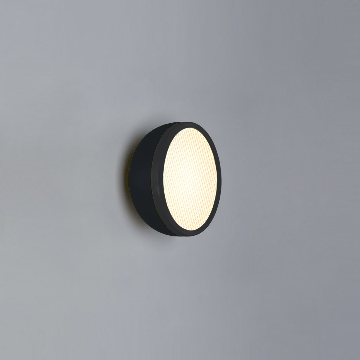 Molly 556.71 Wand - Deckenleuchte Ø: 15 cm, Schwarz, Schwarz