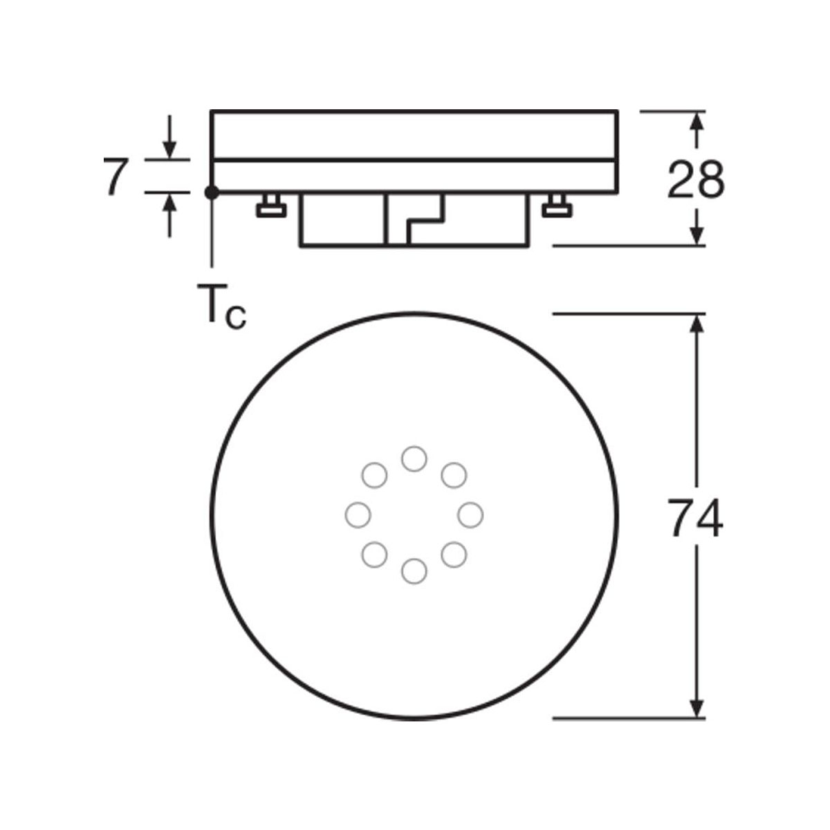 Osram LED-Spot STAR GX53 Matt 4.9W 470lm 120D - 827 Extra Warmweiß