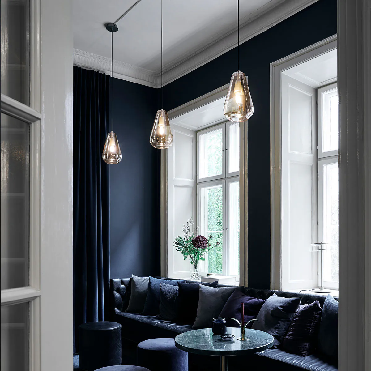 Anoli 1 Small Pendelleuchte, Ø: 16 cm, Opalglas