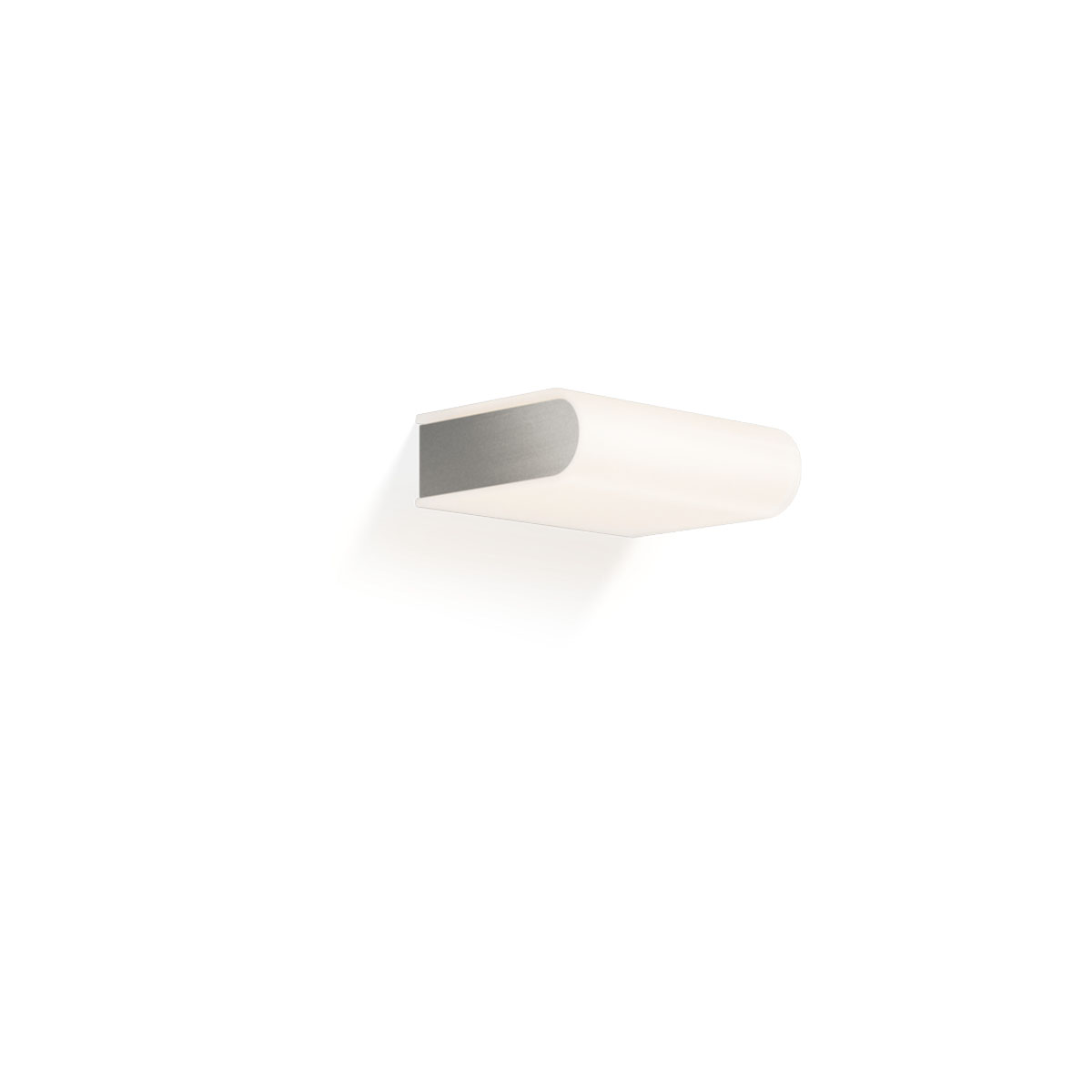 Book 15 LED Wandleuchte Bad, Nickel satiniert, B: 15 cm