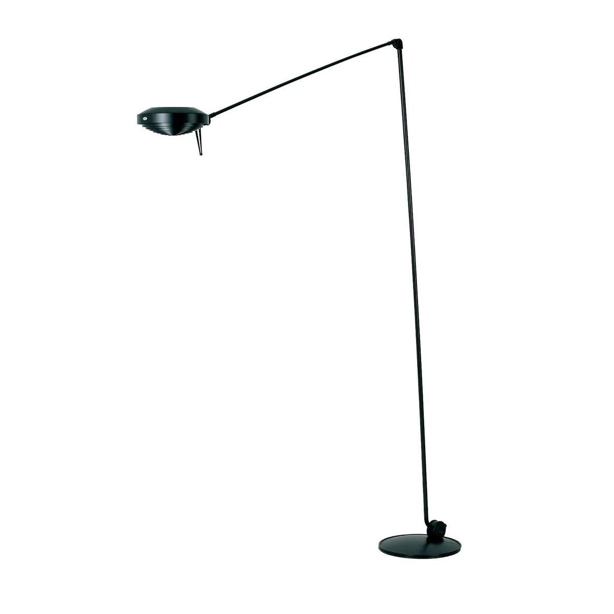 Elle LED Stehleuchte, H: 200 cm, Schwarz soft, Extra-Warmweiß 2700K