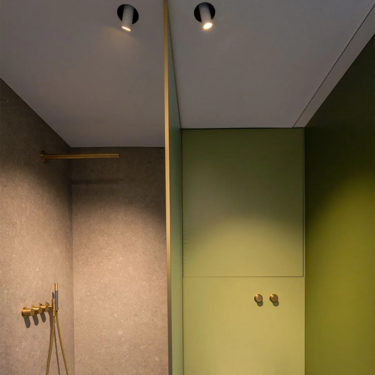 SPY 39 TRIMLESS 93040 Einbaustrahler, Ø: 8,2 cm, Klavier Schwarz, Warmweiß 3000K, 40°