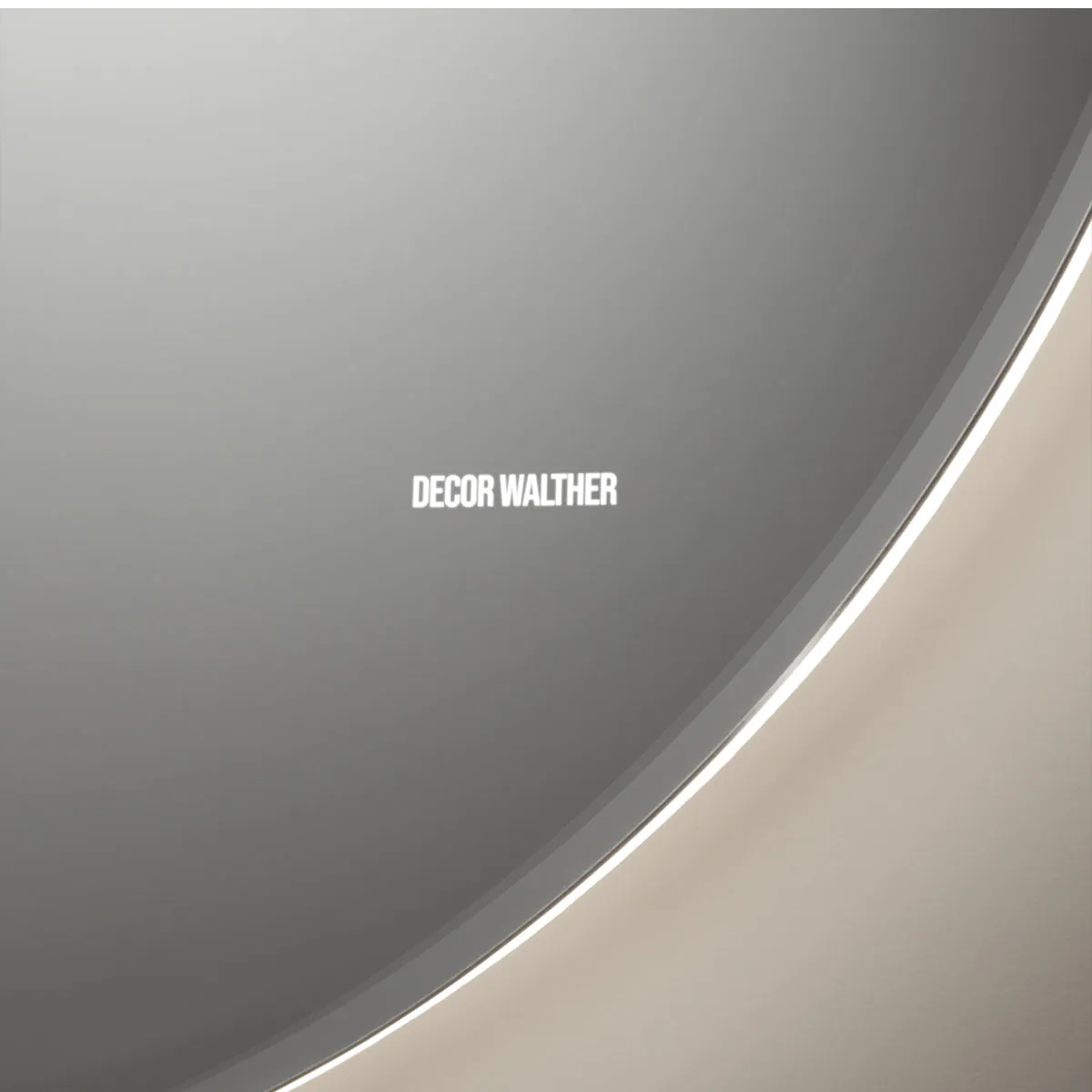 Technisches Datenblatt Decor Walther Reflect 90 LED Spiegel mit Beleuchtung Badezimmer, Ø: 90 cm Spiegel