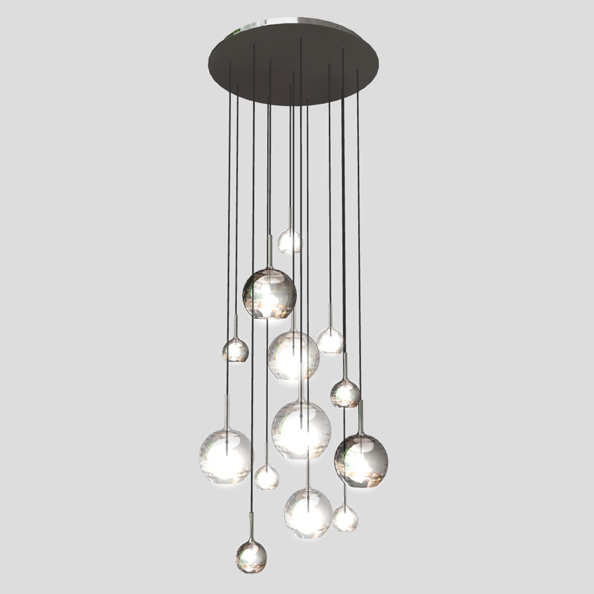Penta Lampen Baldachin für Glo, Lit, Mom 13-fach, Ø: 80 cm x H: 5 cm, Weiß Penta Lampen Baldachin für Glo, Lit, Mom 13-fach, Ø: 80 cm x H: 5 cm, Weiß