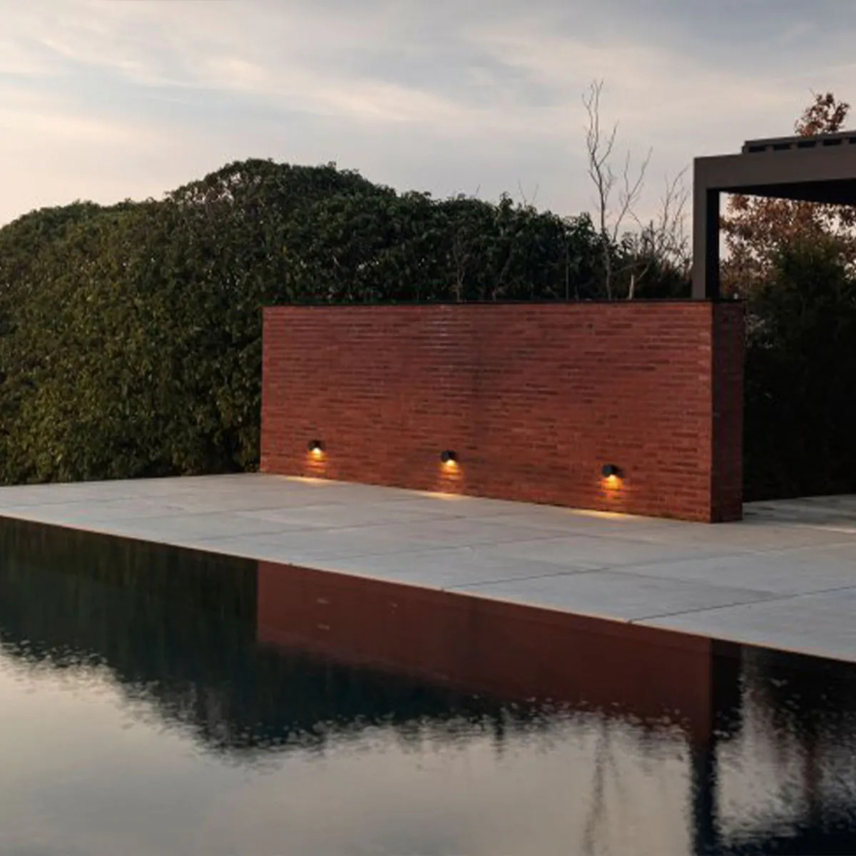 STIP W S 930 Wandleuchte, B: 7 cm, H: 7 cm, Anthrazit, Quadratisch