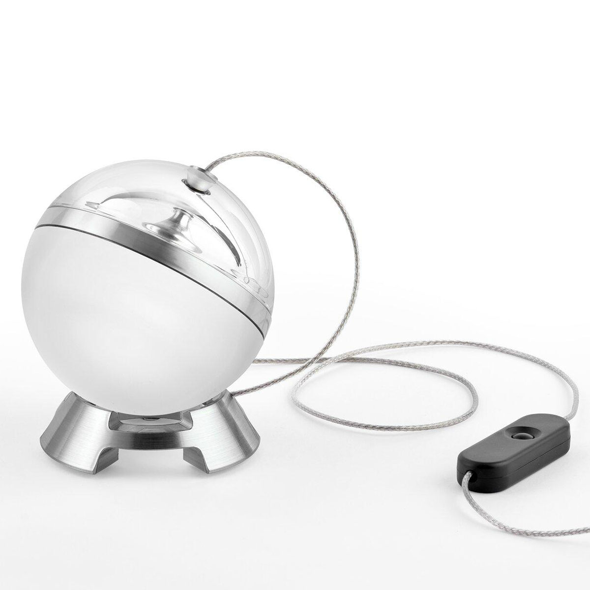 Limbus Eye Frosted Body Tischleuchte, Ø: 12 cm, Aluminium eloxiert, Warmweiß 3000K Limbus Eye Frosted Body Tischleuchte, Ø: 12 cm, Aluminium eloxiert, Extra-Warmweiß 2700K