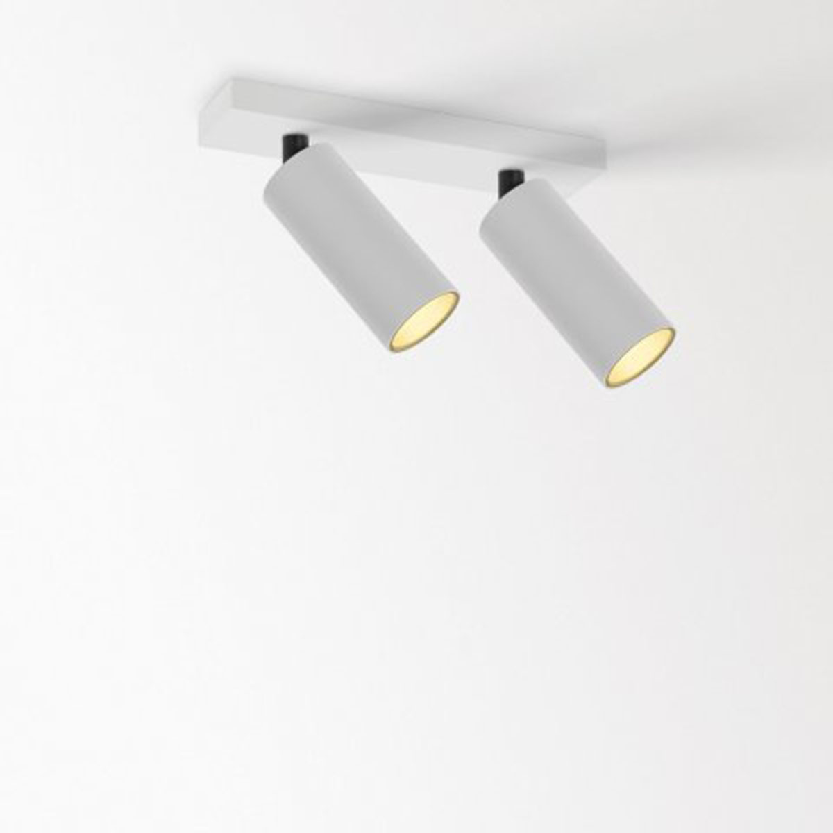 SPY 52 ON 2 93045 DIM8 Aufbaustrahler, Ø: 5,2 cm, L: 12 cm, Weiß, Warmweiß 3000K, 45°