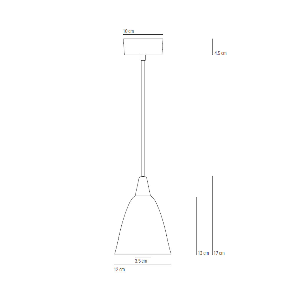 Hector Size 1 Pendelleuchte, Ø: 12 cm Hector Size 1 Pendelleuchte, Ø: 12 cm