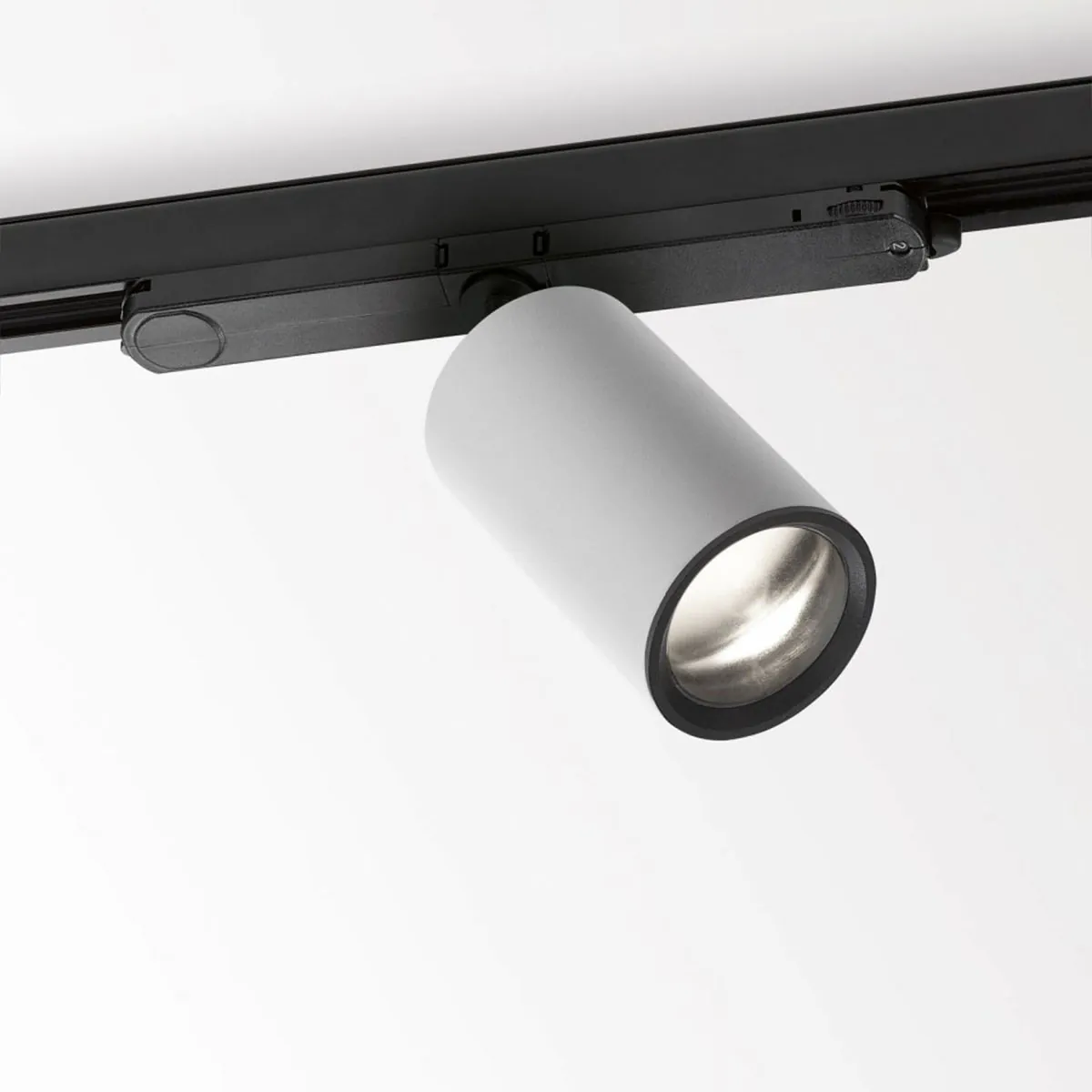 SPY FOCUS MP 927 ADM DIM5 Schienenstrahler, Ø: 6,2 cm, Weiß, Warmweiß 3000K, DALI