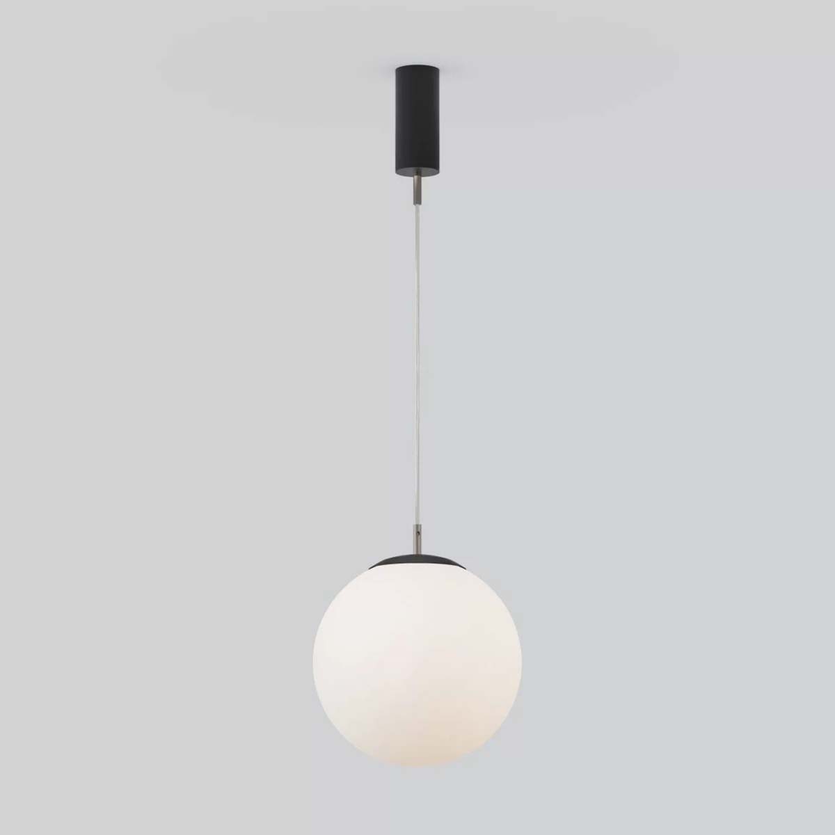 Mawa Design glaskugelleuchte led ku3 Pendelleuchte, Ø: 30 cm Weiß matt Opalglas Warmweiß 3000K Phase Cut