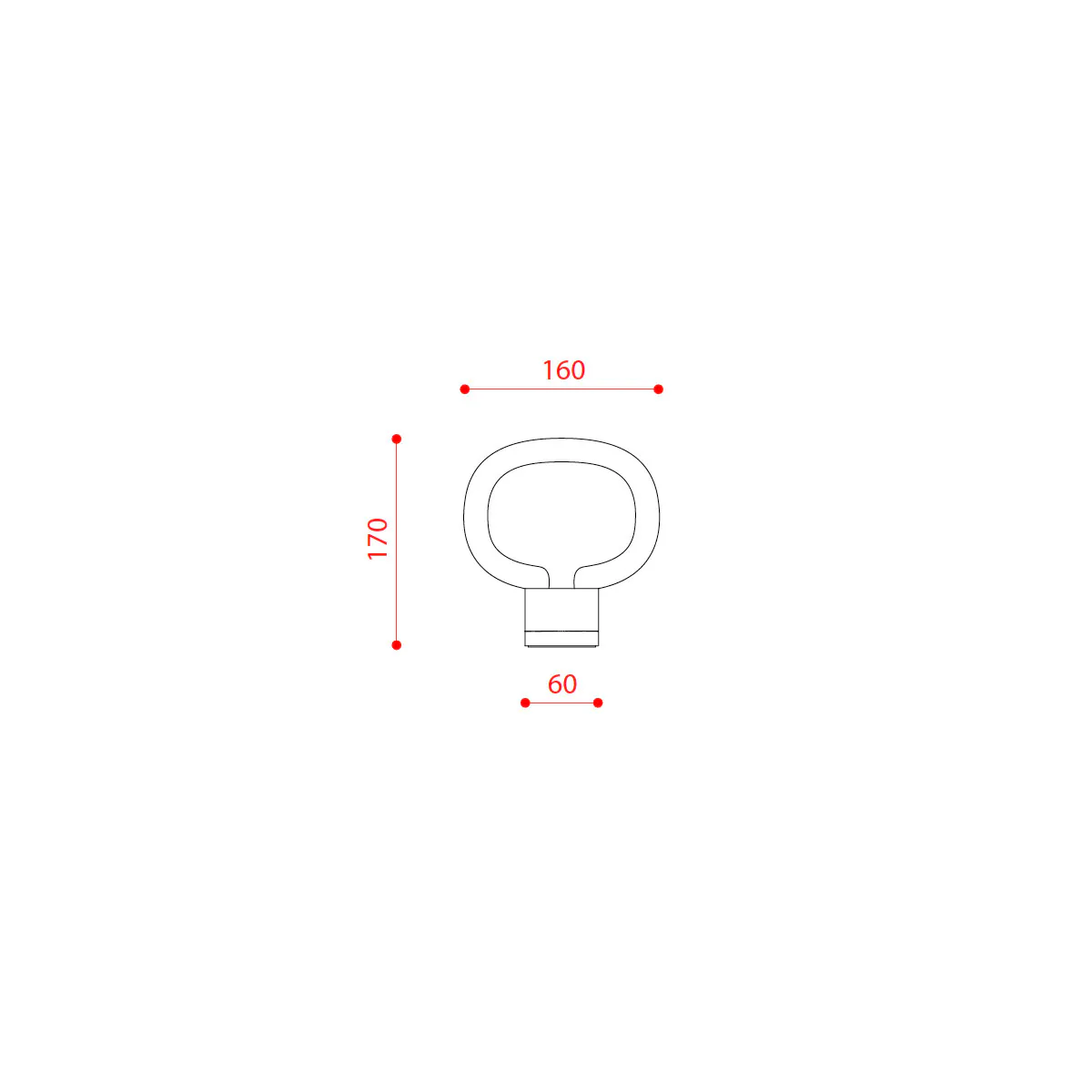 Nabila 552.36 Tischleuchte H: 17 cm, Schwarz Matt / Messing & Klarglas