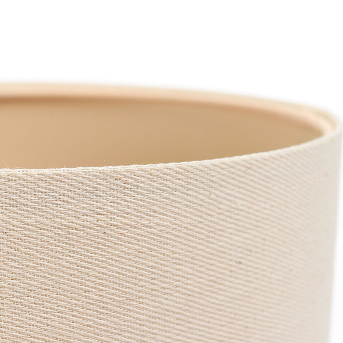Tischleuchte Ø: 20 cm, H: 34 cm, Cream, Weiß