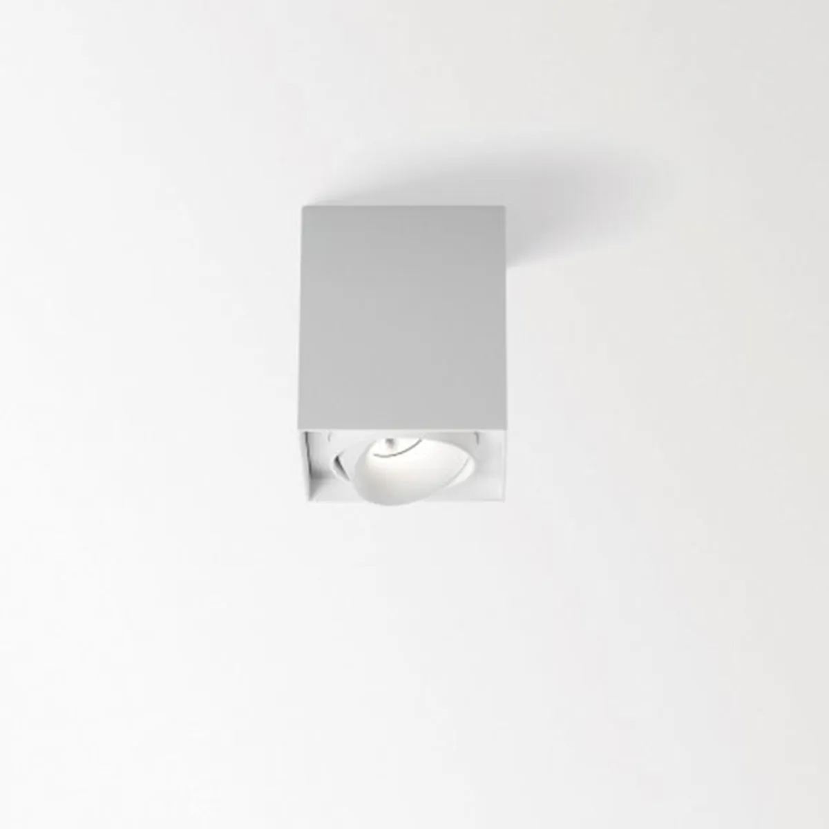 MINIGRID 67 ON 145 93037 DIM8 Aufbaustrahler, L: 8,2 cm, B: 8,2 cm, Weiß, Warmweiß 3000K, 37°