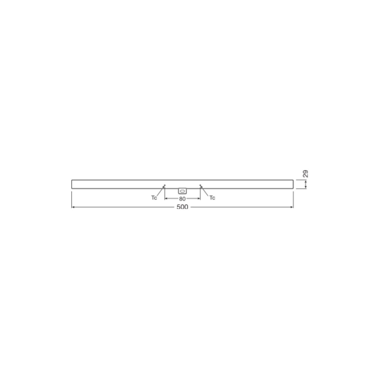 LEDlinestra HD Lighting S14d 4.7W 470lm 927 Extra Warmweiß CRI 90 dimmbar, 50 cm LEDlinestra HD Lighting S14d 4.7W 470lm 927 Extra Warmweiß CRI 90 dimmbar, 50 cm