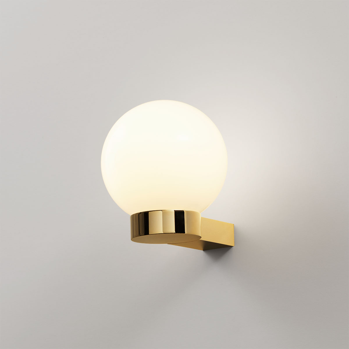 Bar Light Wandleuchte Bad, Ø: 16,5 cm, H: 18,5 cm, Gold