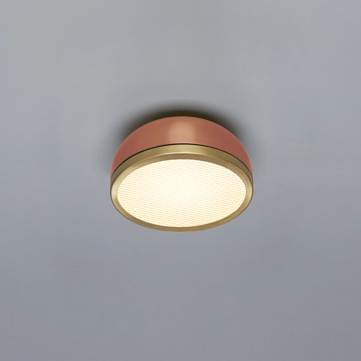 Molly 556.72 Wand - Deckenleuchte Ø: 20 cm, Kupfer, Messing