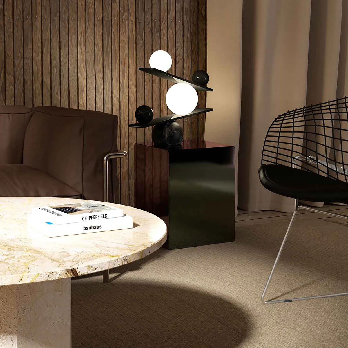 Balance Tischleuchte schwarz - Ausstellungsstück