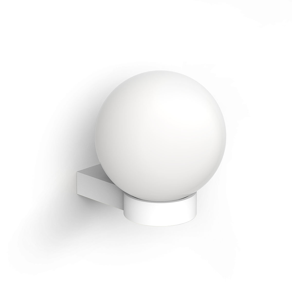 Elegante Badleuchte – Decor Walther Bar Light Wandleuchte Bad, Ø: 16,5 cm, H: 18,5 cm, Weiß matt Elegante Badleuchte – Decor Walther Bar Light Wandleuchte Bad, Ø: 16,5 cm, H: 18,5 cm, Weiß matt