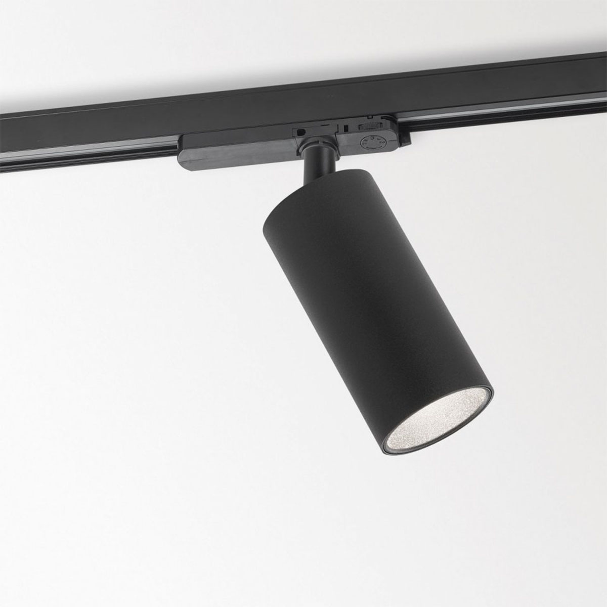 SPY 66 93045 ADM Schienenstrahler, Ø: 6,6 cm, Schwarz, Warmweiß 3000K, 45°