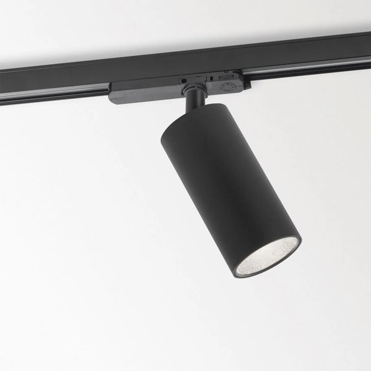 SPY 66 93045 ADM Schienenstrahler, Ø: 6,6 cm, Schwarz, Warmweiß 3000K, 45°