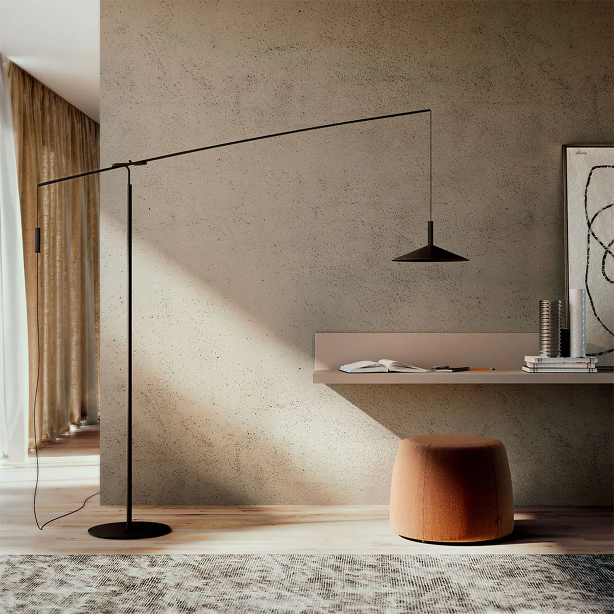 Altura 1907-10 Stehleuchte, H: 226 cm