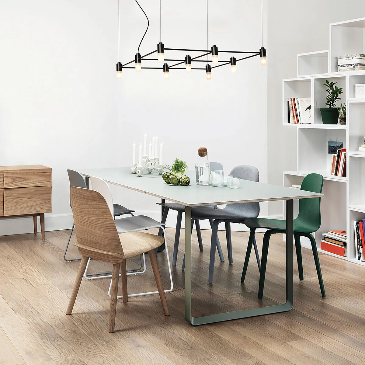 Quadrante 505.09 Pendelleuchte 9-flammig,