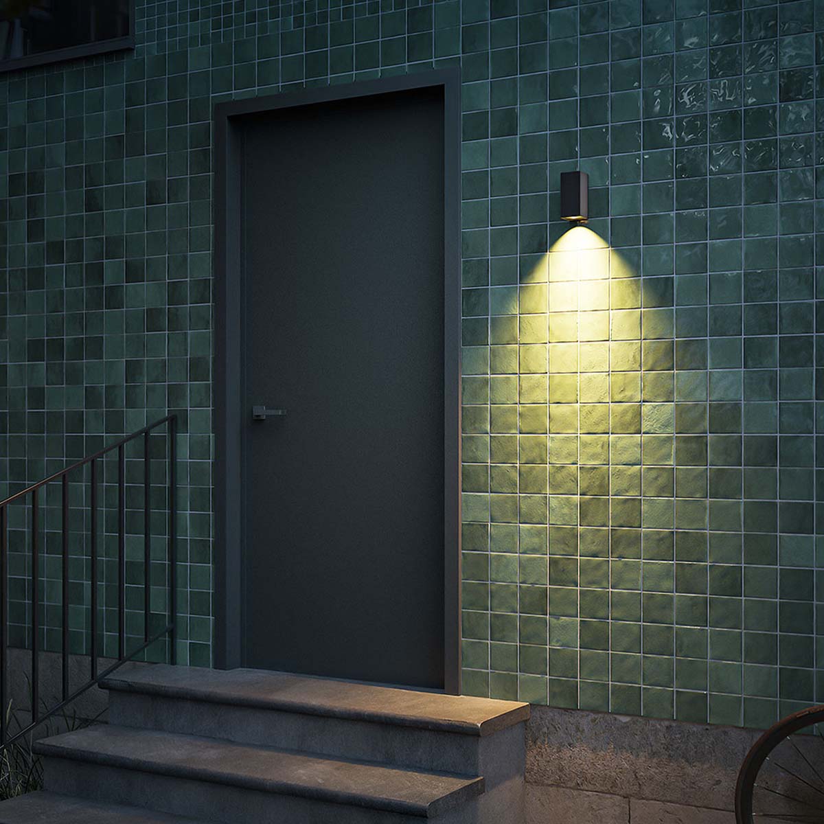 iem.2 down Wandleuchte, H: 15 cm, T: 8,2 cm, Anthrazit iem.2 down Wandleuchte, H: 15 cm, T: 8,2 cm, Deep Black