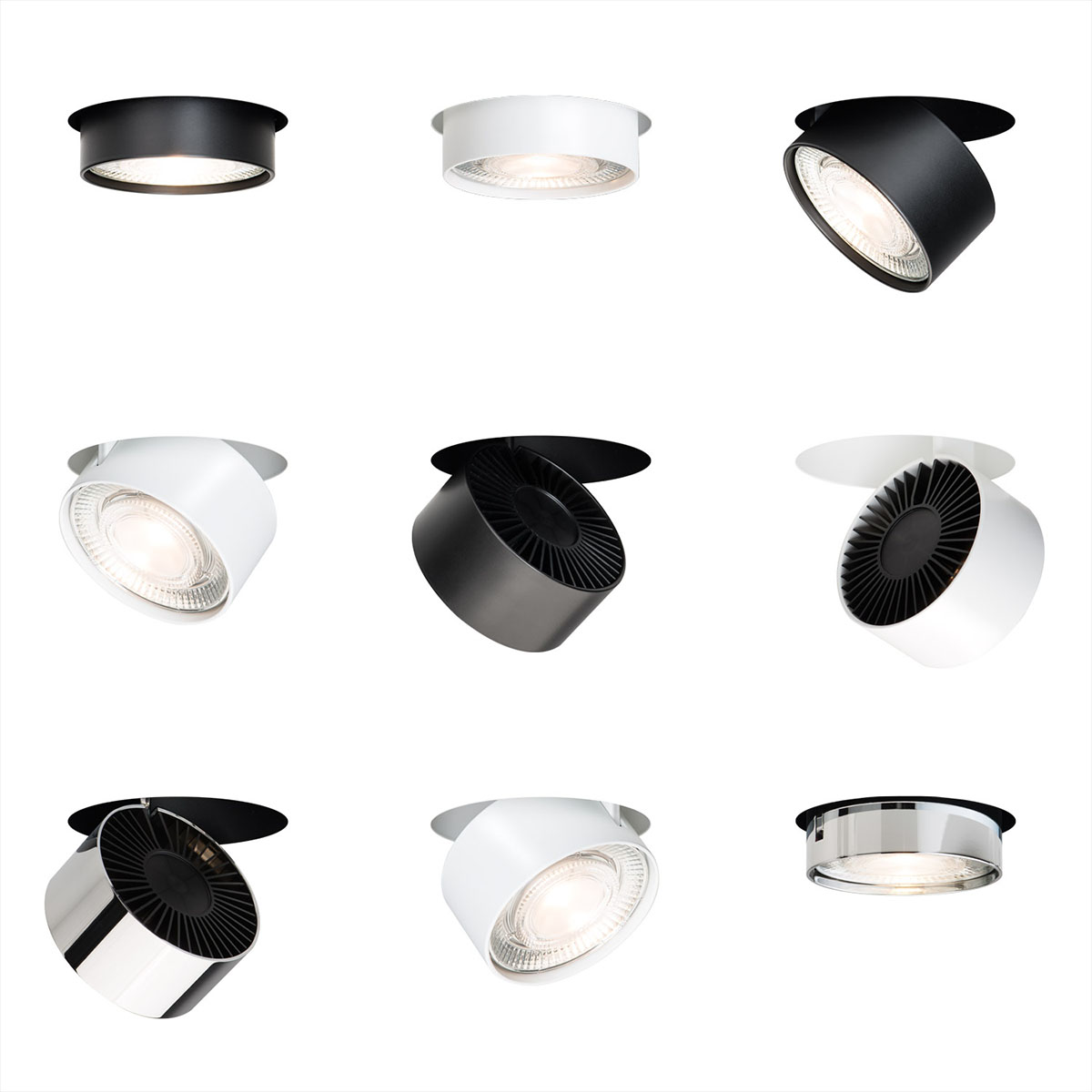 Wittenberg 4.0, wi4-eb-1r-ep Einbaustrahler, Messing, Warmweiß 3000K, Flood 38°