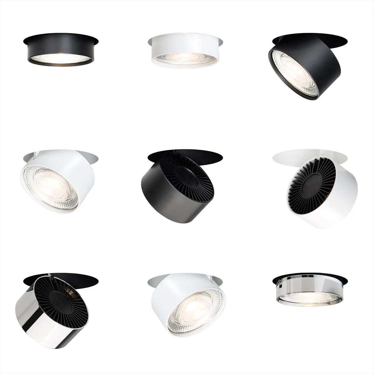 Wittenberg 4.0, wi4-eb-1r-ep Einbaustrahler, Messing, Warmweiß 3000K, Flood 38°