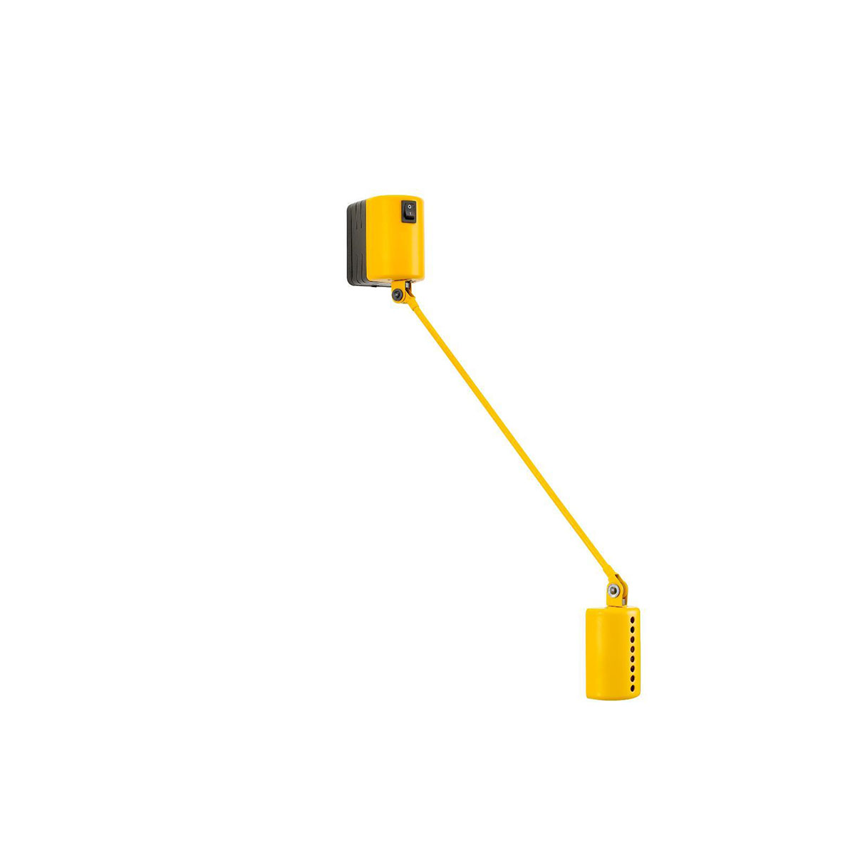 Daphine Parete 20 LED Wandleuchte, T: 20 cm, Gelb matt, Extra-Warmweiß 2700K