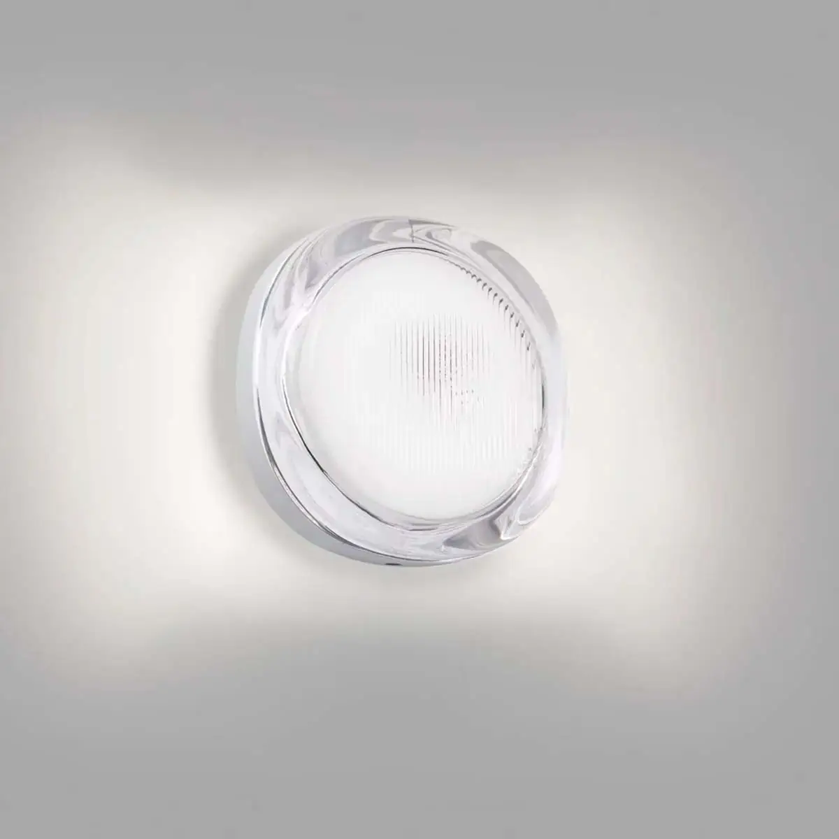 Delta Light Nebbia 20 Wandleuchte, Ø: 20,3 cm, Weiß, Warmweiß 3000K, DALI dimmbar