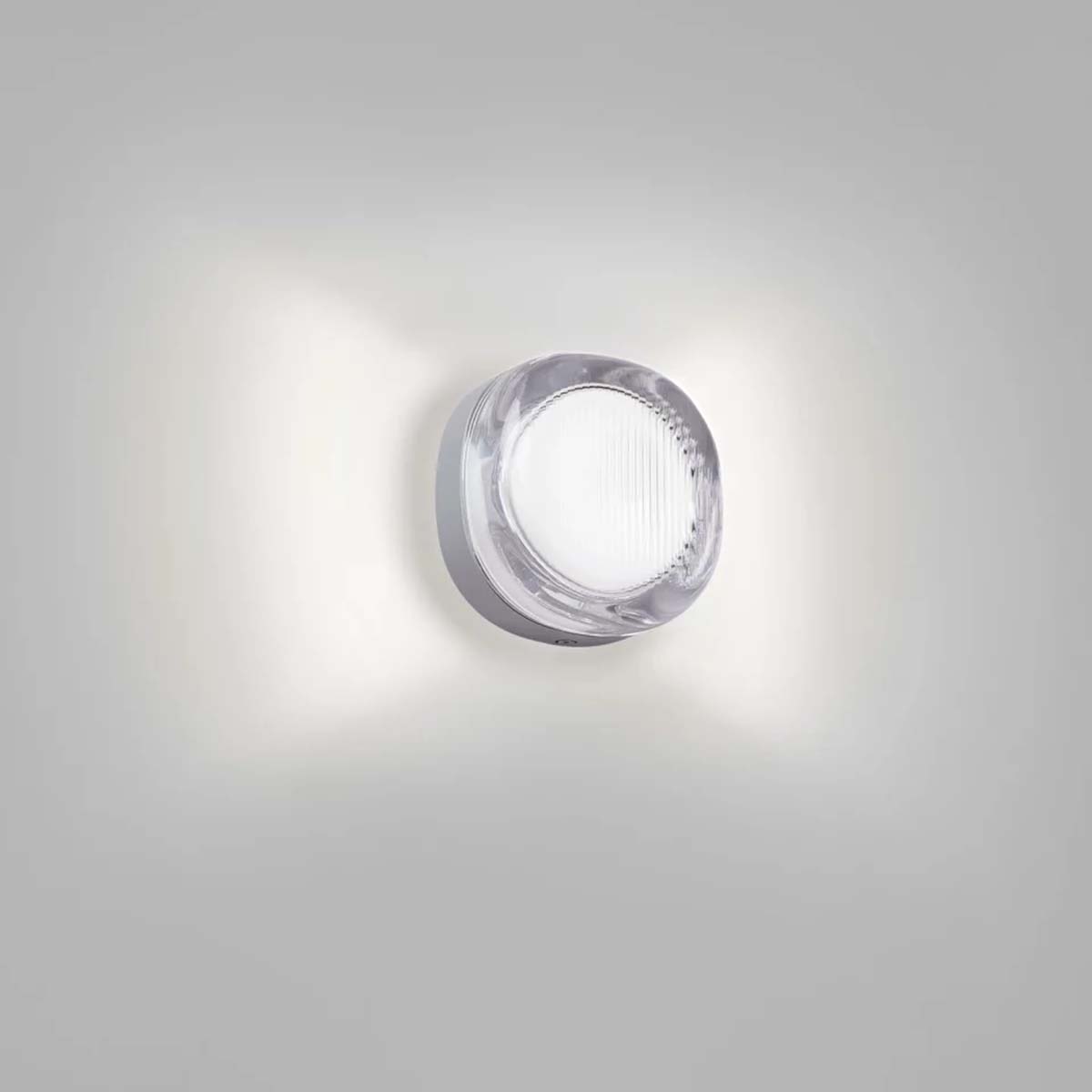 Delta Light Nebbia 12 Wandleuchte, Ø: 13,3 cm, Anthrazit, Warmweiß 3000K, DALI dimmbar