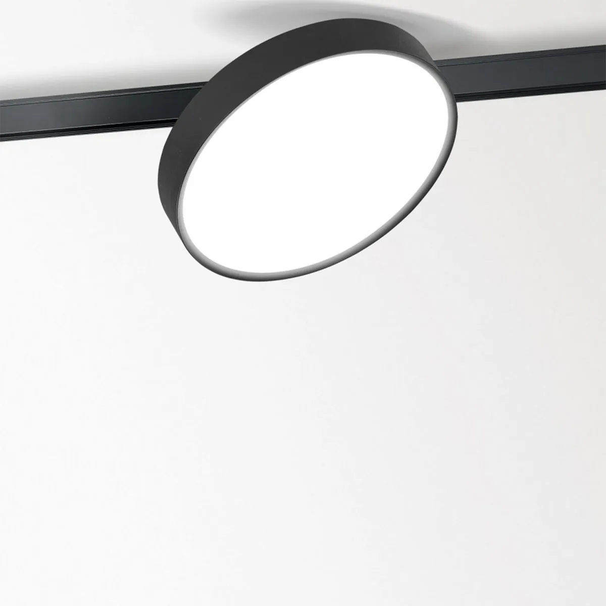 MULTINOVA 30 PIVOT 930 ADM DIM5 Schienenstrahler, Ø: 30 cm, Schwarz, DALI