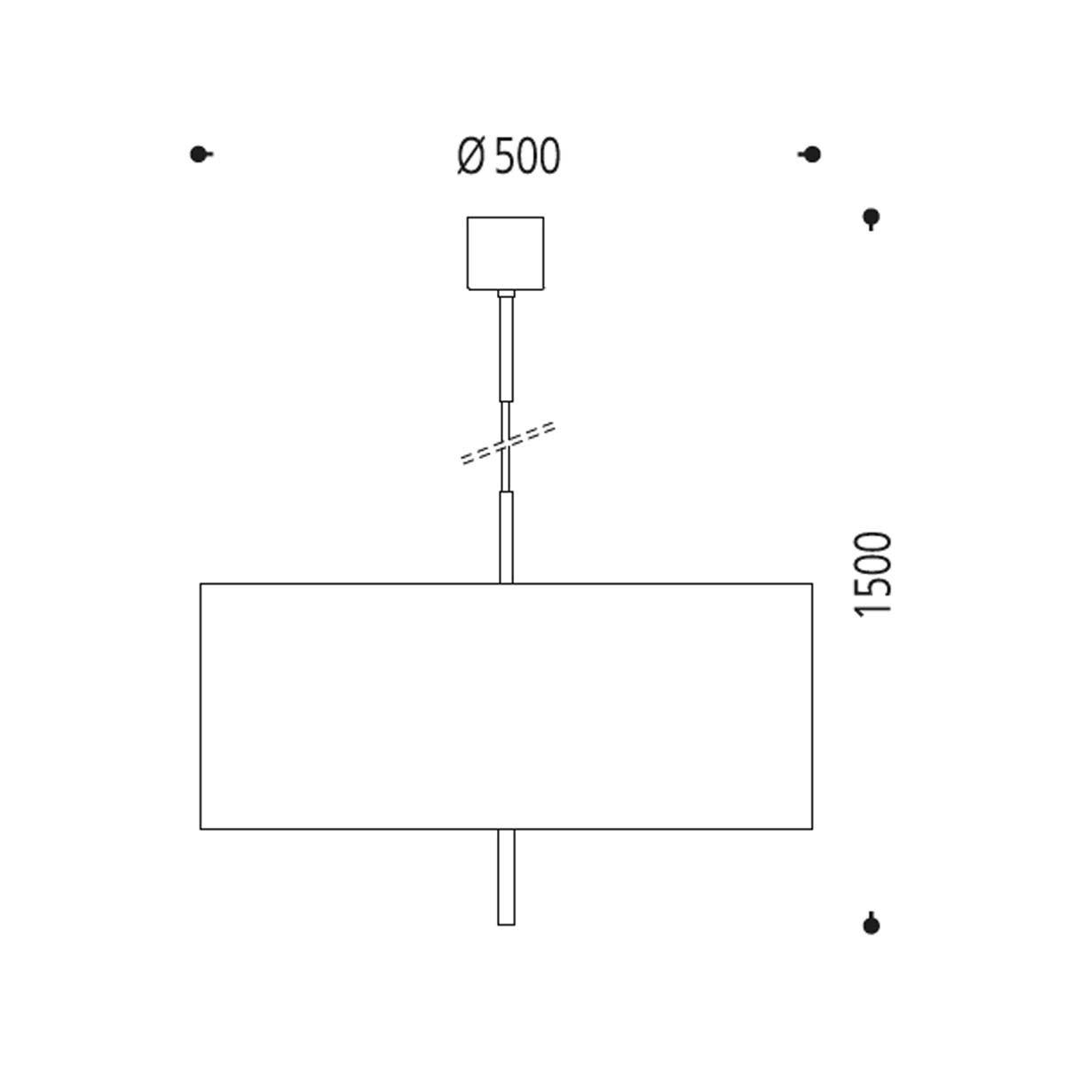 Pendelleuchte, Chintz naturweiß, Ø: 50 cm, Sterlingsilber Pendelleuchte, Chintz naturweiß, Ø: 50 cm, Nickel blank