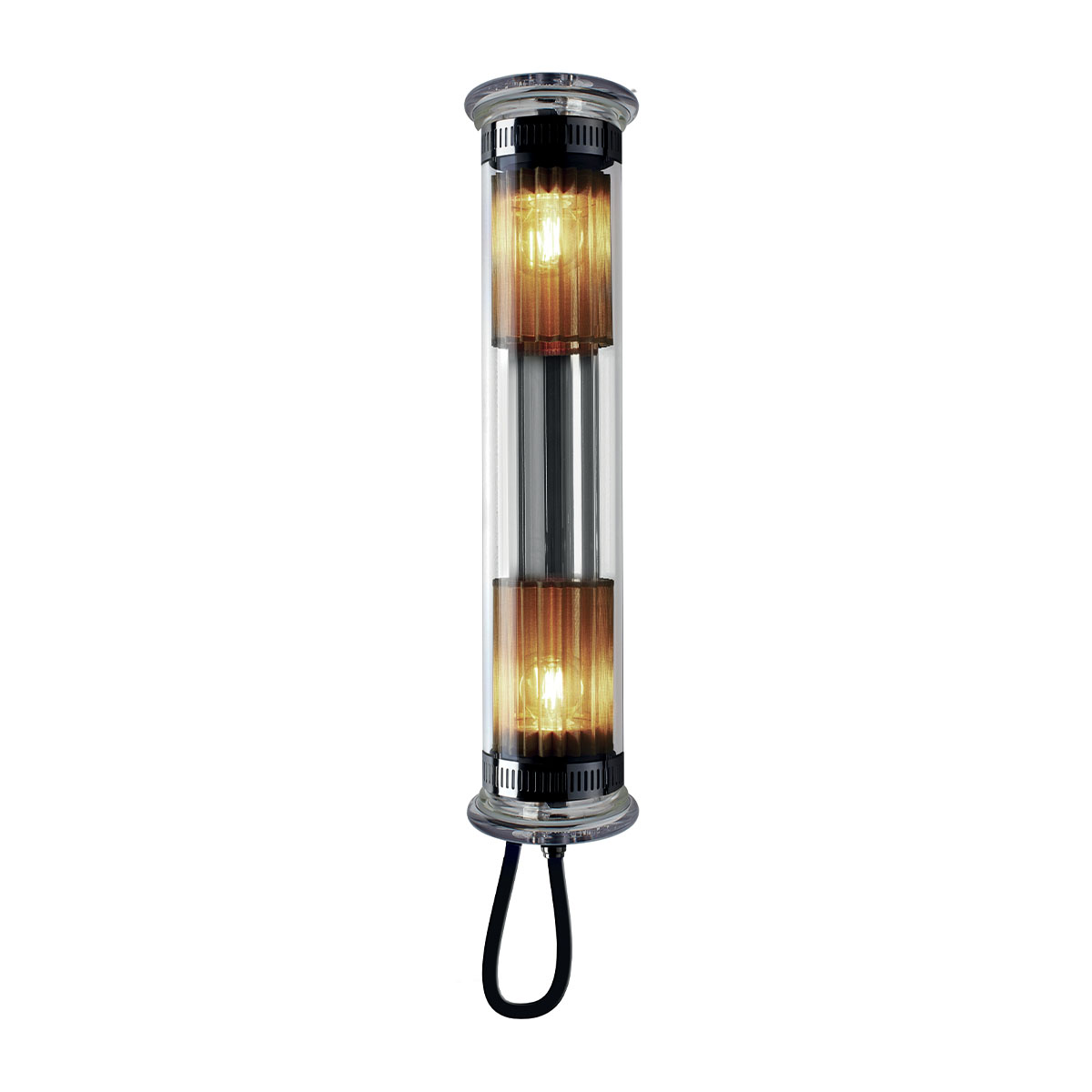 In The Tube Pendant Vertical 100-500 Pendelleuchte, Gold & Silber, L: 52 cm