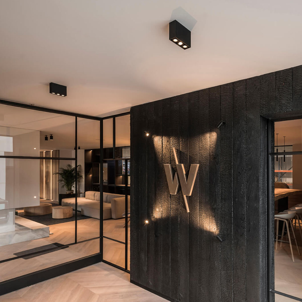 Micro Tommy 3 Ceiling Aufbaustrahler, Textured Black, 2700K