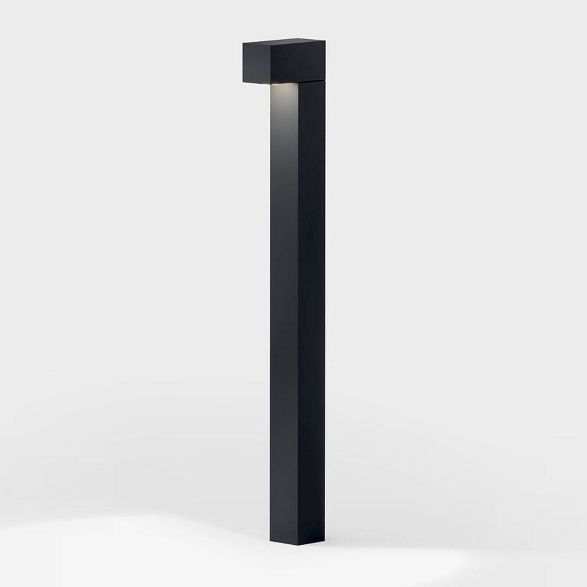 como Pollerleuchte, H: 90 cm, Deep Black Schmale Pollerleuchte für außen in der Farben schwarz
