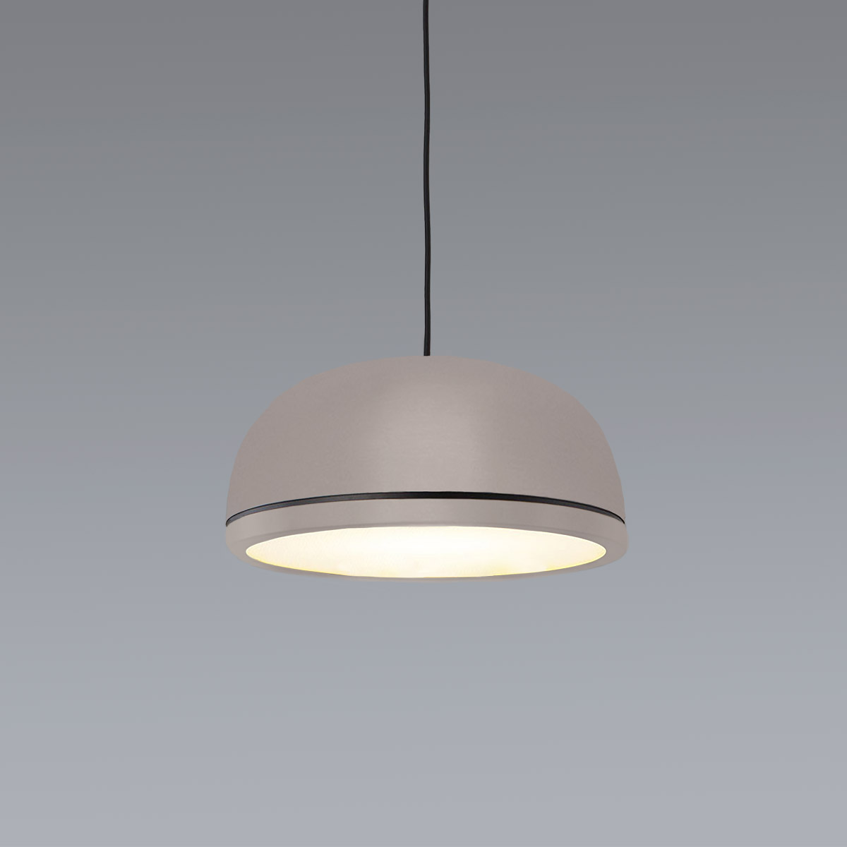 TOOY_Molly_556_23_Sandgrau_Sandgrau TOOY Molly 556.23 Pendelleuchte Ø: 38 cm Sandgrau Sandgrau