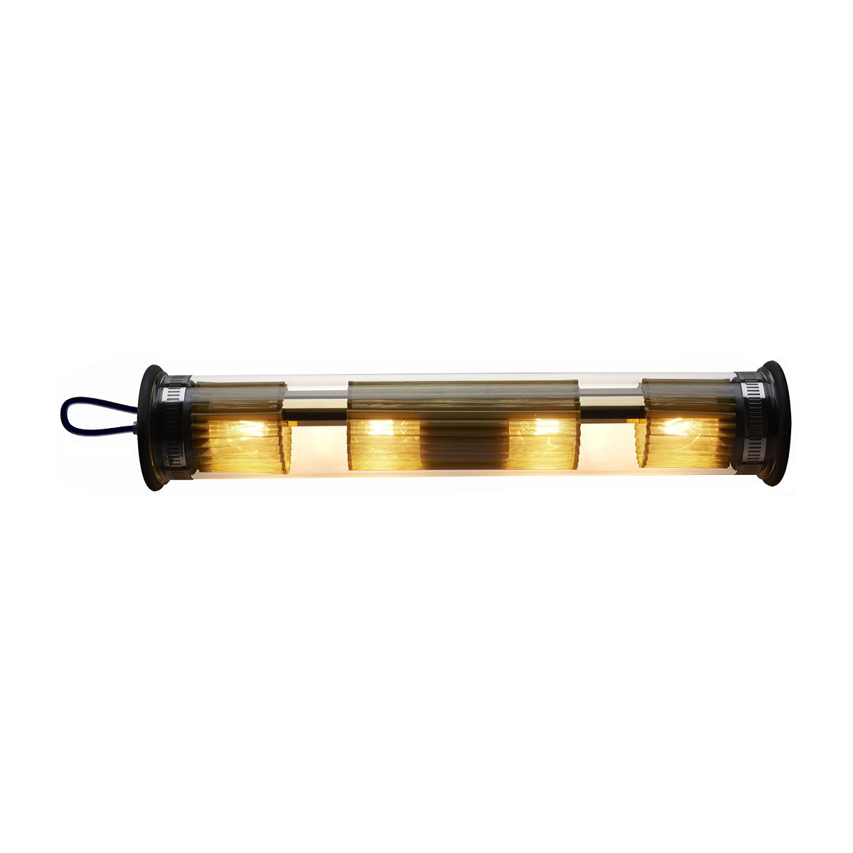 In The Tube Pendant Horizontal 120-700 Pendelleuchte, Gold, L: 72 cm