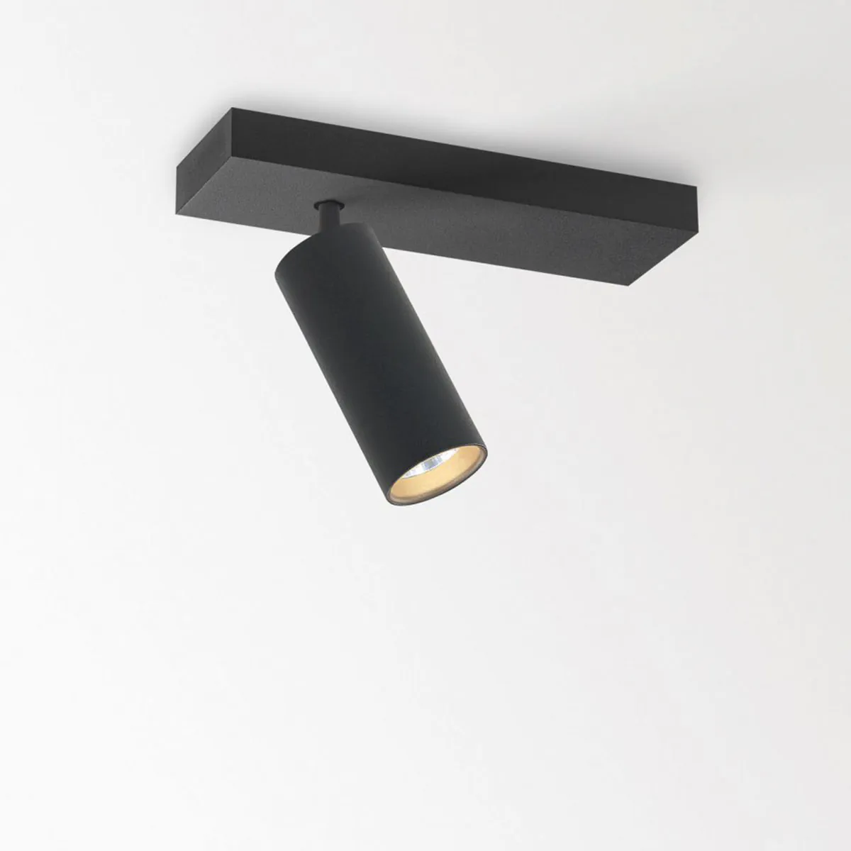 SPY 39 ON 1 93040 DIM8 Aufbaustrahler, Ø: 3,9 cm, L: 9,2 , Schwarz, Warmweiß 3000K, 40°