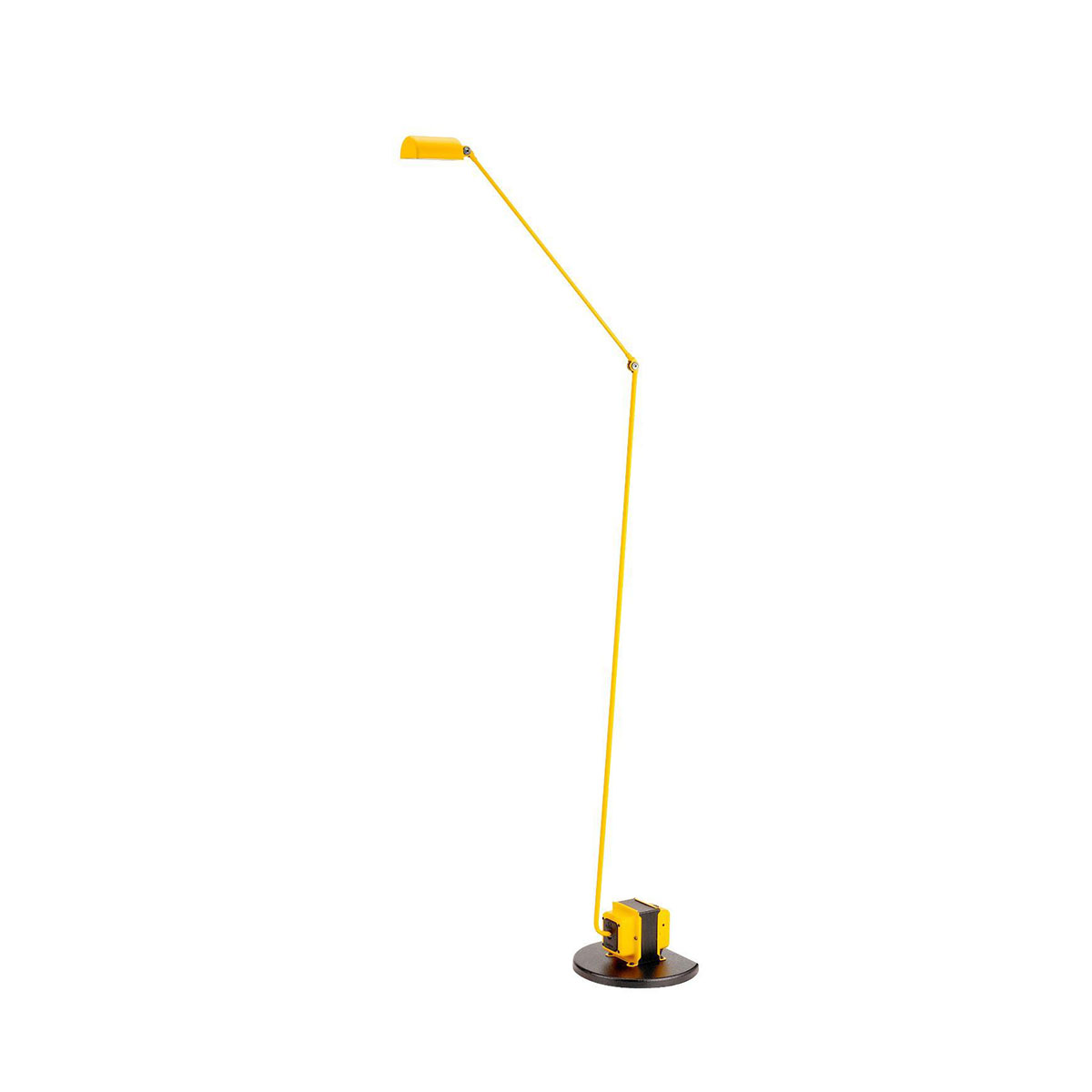 Daphine Terra LED Stehleuchte, H: 101 cm, Gelb matt, Warmweiß 3000K
