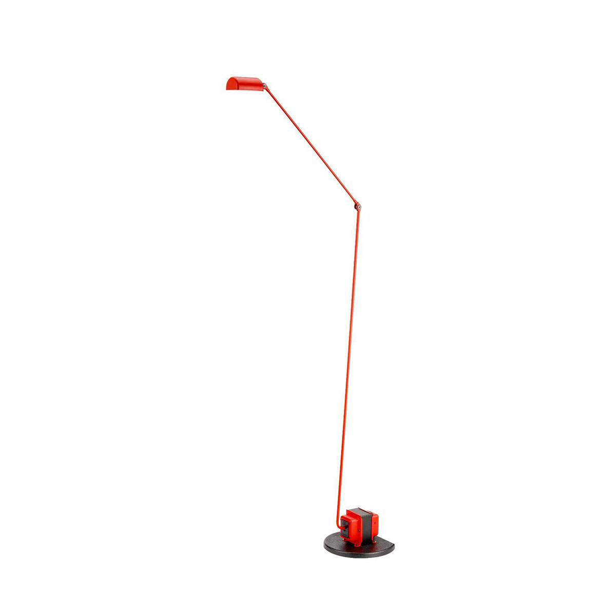 Daphine Terra LED Stehleuchte, H: 101 cm, Rot matt, Extra-Warmweiß 2700K