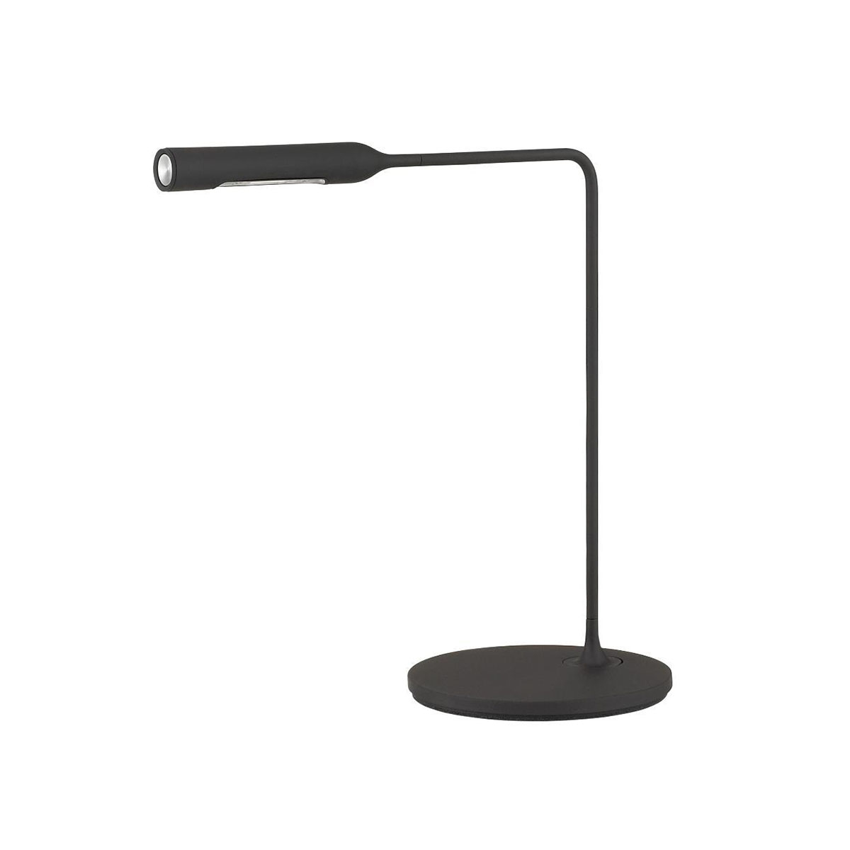 Flo Bedside Tischleuchte, H: 36 cm, Schwarz soft, Warmweiß 3000K Flo Bedside Tischleuchte, H: 36 cm, Schwarz soft, Extra-Warmweiß 2700K