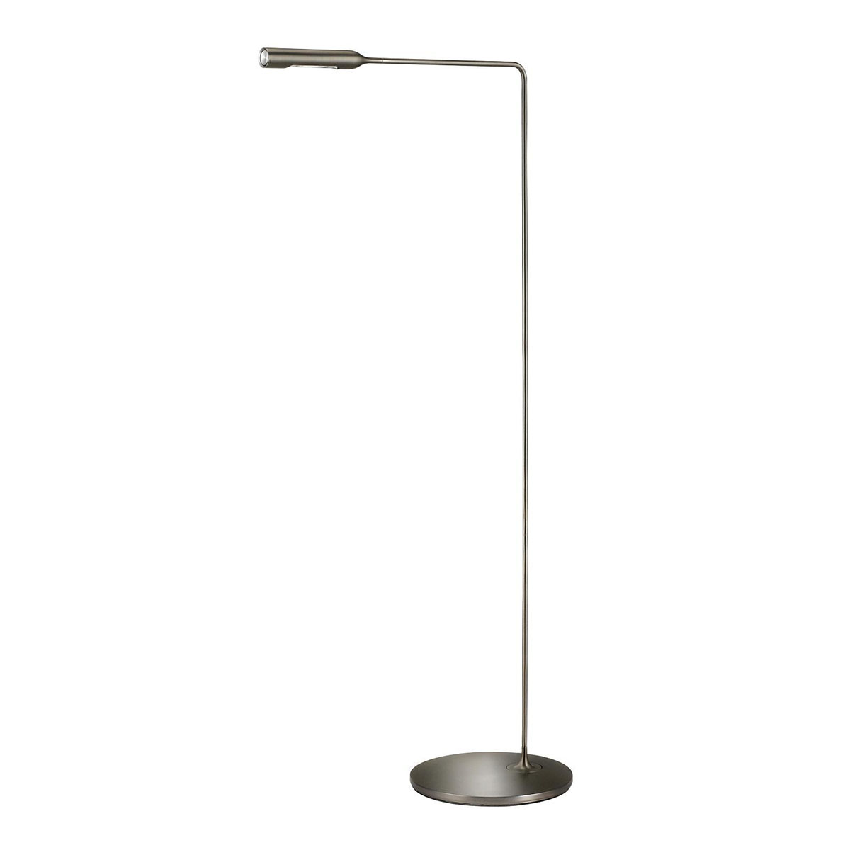 Flo Floor Stehleuchte, H: 110 cm, Gunmetal, Extra-Warmweiß 2700K