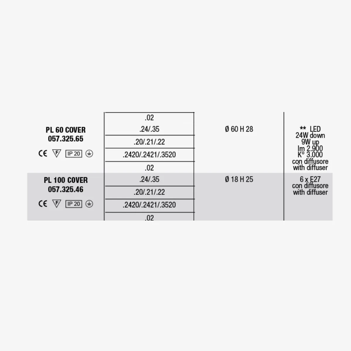 Pura PL 100 Cover Deckenleuchte, Messing, Ø: 100 cm
