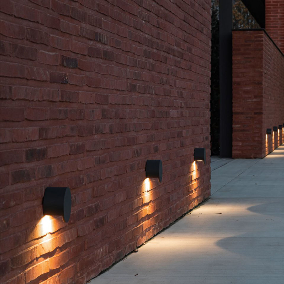 STIP W S 930 Wandleuchte, B: 7 cm, H: 7 cm, Anthrazit, Quadratisch