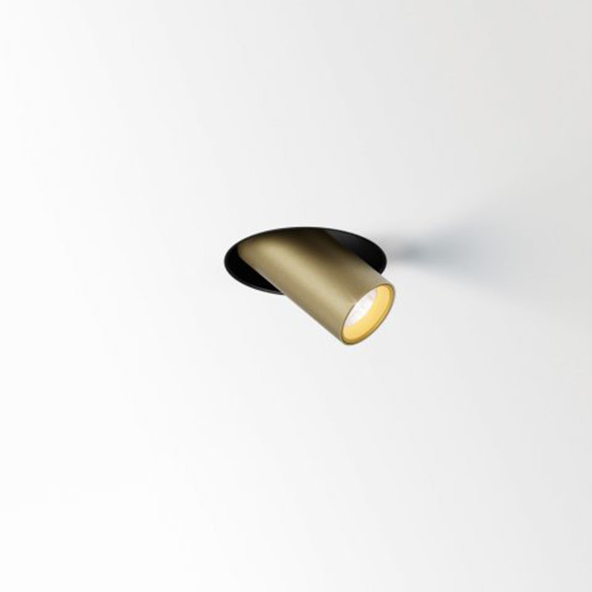 SPY 39 TRIMLESS 93040 Einbaustrahler, Ø: 8,2 cm, Goldfarben, Warmweiß 3000K, 40°
