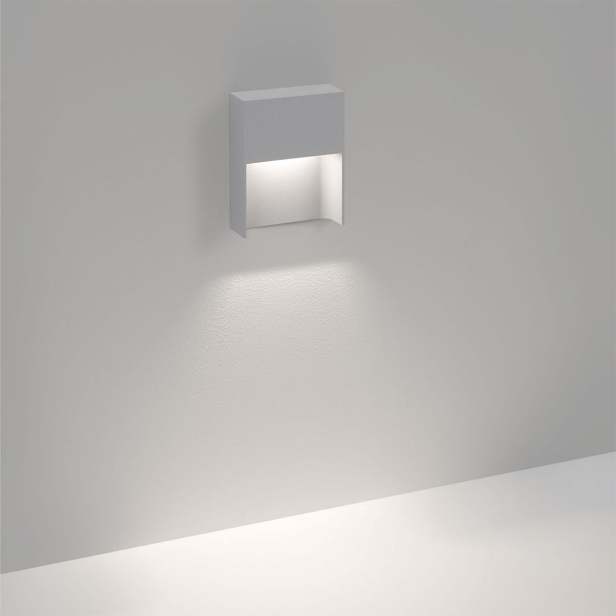 SKOV S 927 Wandleuchte, IP54, Weiß, Extra-Warmweiß 2700K, B: 10,1 cm SKOV S 930 Wandleuchte, IP54, Weiß, Warmweiß 3000K, B: 10,1 cm