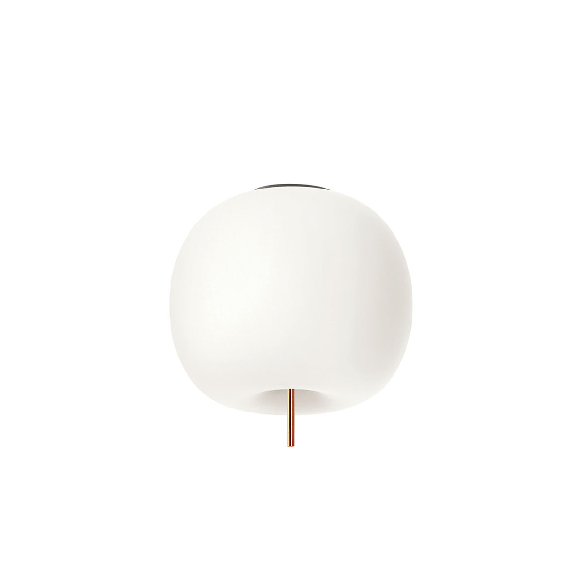 Kushi 33 Deckenleuchte, Ø: 33 cm, Kupfer